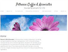 Tablet Screenshot of cuffieconsulting.com